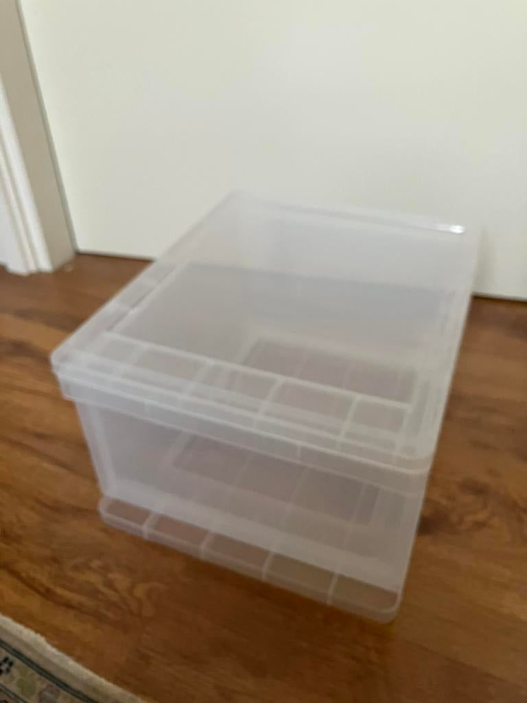 Lade van plastic 3 stuks, Doe-het-zelf en Verbouw, Kratten en Dozen, Ophalen, Doos, 40 tot 60 cm, 50 tot 75 cm