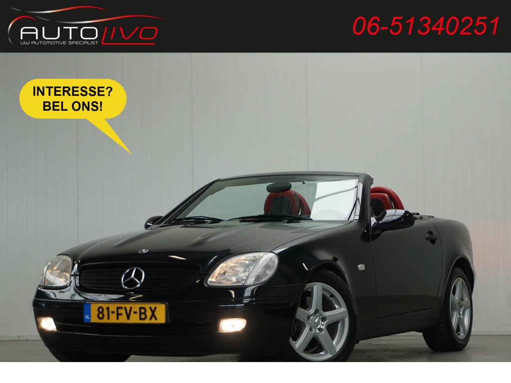 Mercedes-Benz SLK 230 K NL AUTO! 194 PK! LEER CLIMA CRUISE e, Automaat, Achterwielaandrijving, Cabriolet, Zwart