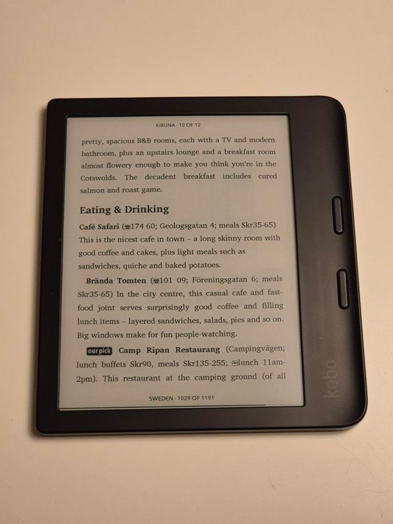 Kobo Libra 2 e-reader - Zo goed als nieuw, Computers en Software, E-readers, Ophalen of Verzenden