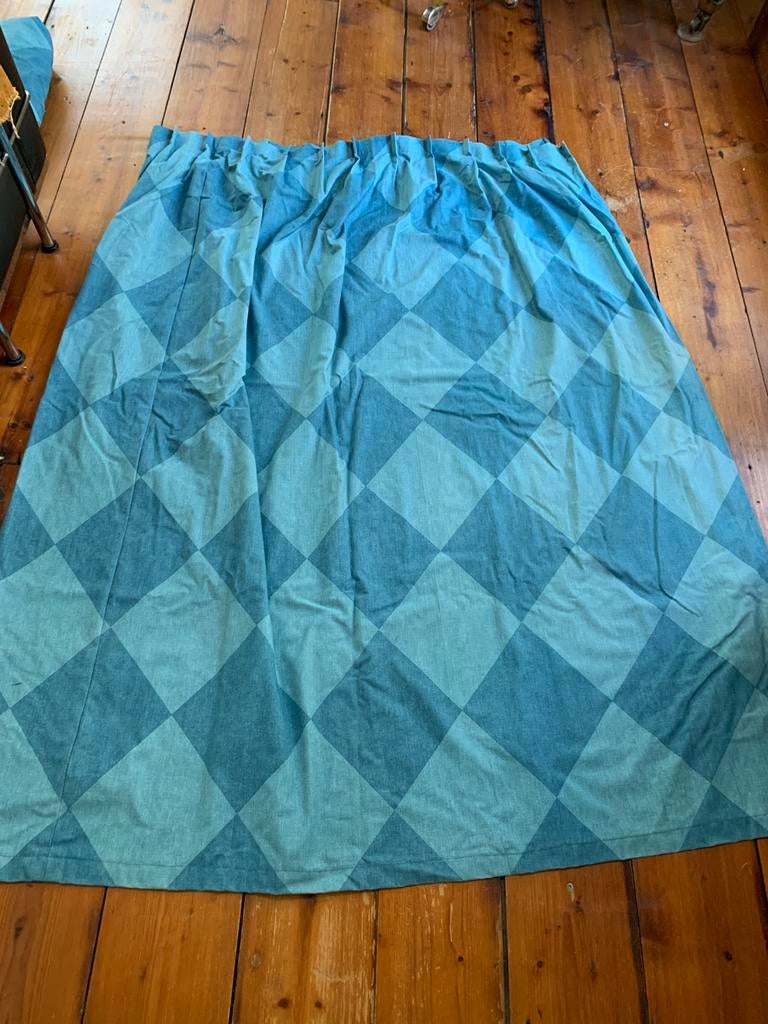 Vintage gordijnen lengte 1.75 cm, Ophalen of Verzenden, Gebruikt, 50 tot 100 cm, Minder dan 100 cm