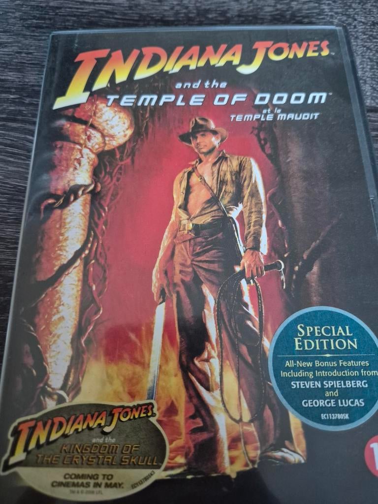 Indiana jones, Vanaf 12 jaar, Ophalen of Verzenden, Zo goed als nieuw