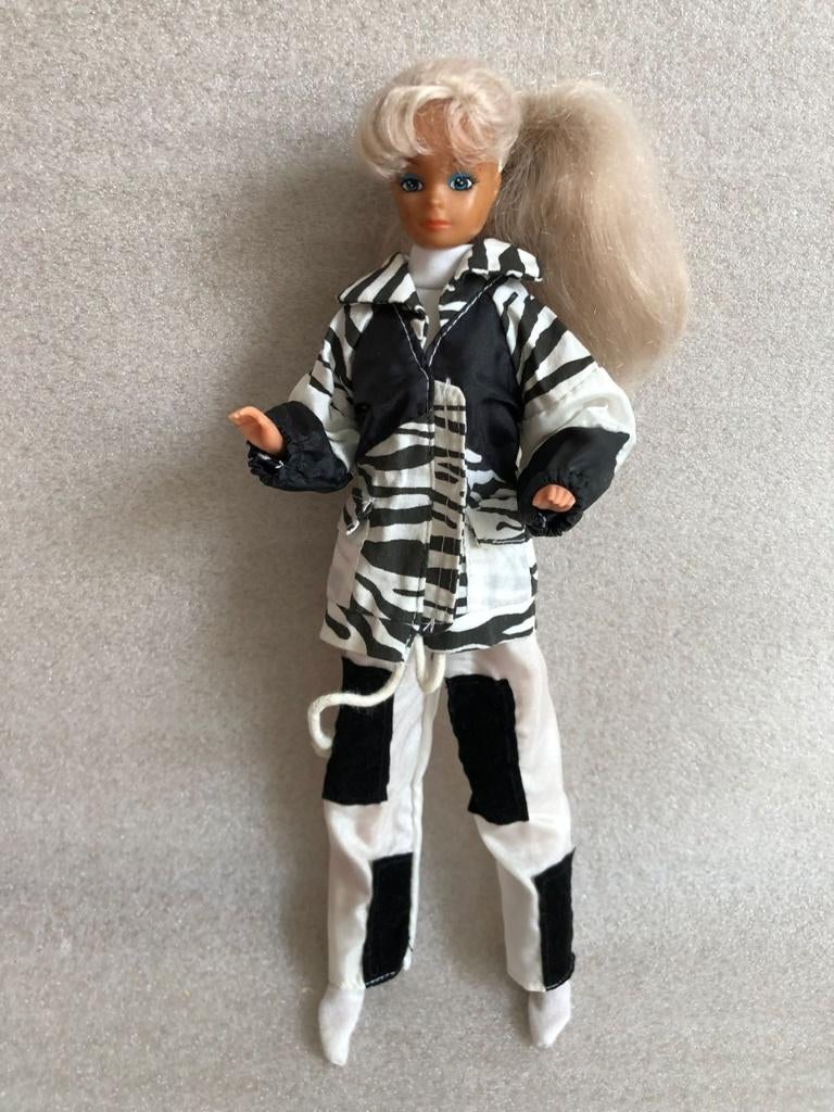 Vintage Barbie Pop Simba Steffi Love, Verzamelen, Poppen, Ophalen of Verzenden, Gebruikt, Fashion Doll