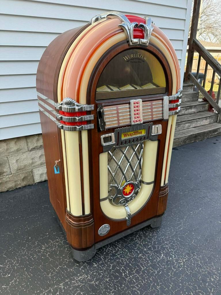 JUKEBOX: Wurlitzer OMT 100CD jukebox sept 1999, Ophalen, Wurlitzer Germany, 1950 tot 1960, Germany