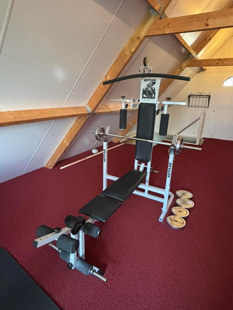 Kettler classic, drukbank, Sport en Fitness, Fitnessmaterialen, Ophalen, Zo goed als nieuw, Overige typen