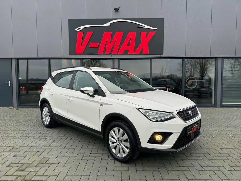 SEAT Arona 1.0 TSI Style Launch Edit Navi Led Clima Cruise, Stof, Gebruikt, Origineel Nederlands, Bedrijf