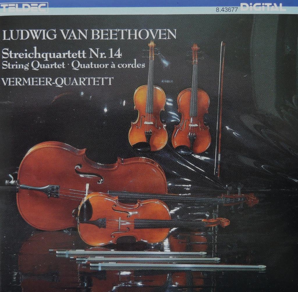 Strijkkwartet nr 14 / Beethoven - Vermeer Quartett - TELDEC, Ophalen of Verzenden, Classicisme, Zo goed als nieuw, Kamermuziek