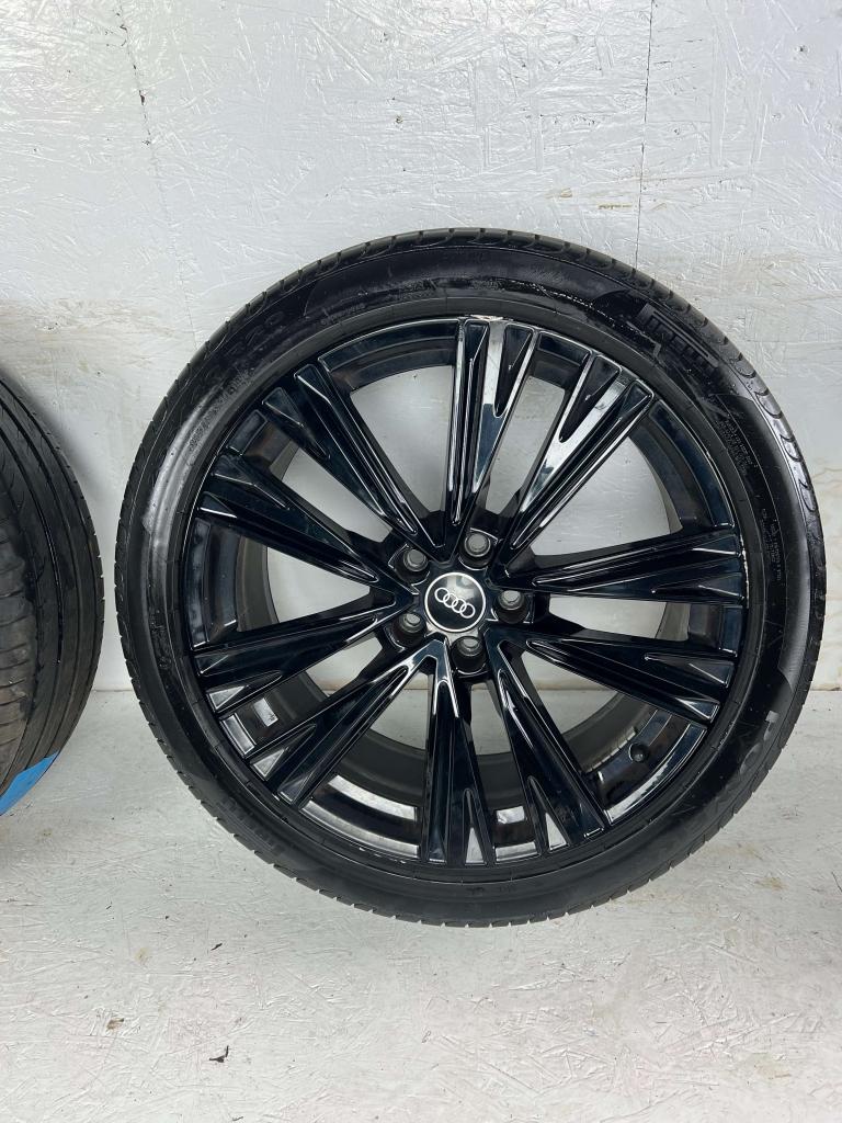 Originele Audi A6 A7 A8 Q5 velgen 20" 5x112 c7 c8 zomerset, Niet ingevuld, Gebruikt, 255 mm, Banden en Velgen