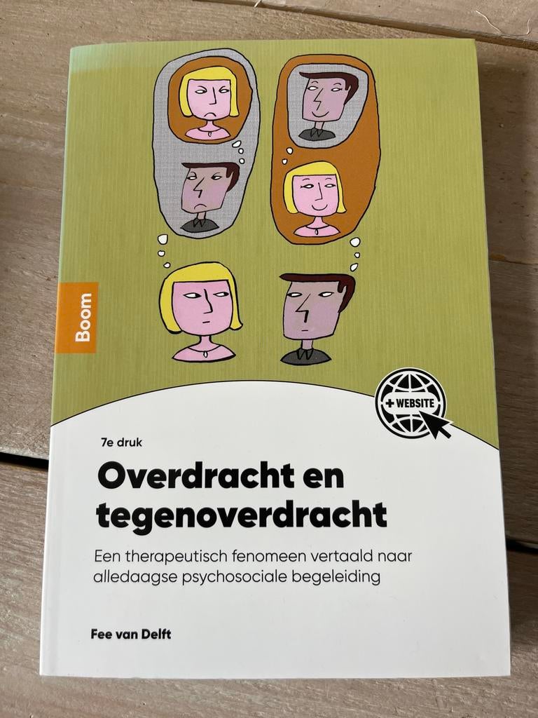 Overdracht en tegenoverdracht - Fee van Delft, Ophalen of Verzenden, Zo goed als nieuw, Klinische psychologie