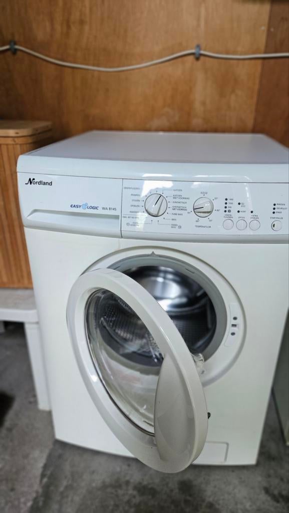 Nordland Easy Logic WA 8145 Wasmachine - Gebruikt, 6 tot 8 kg, Voorlader, 85 tot 90 cm, Minder dan 1200 toeren
