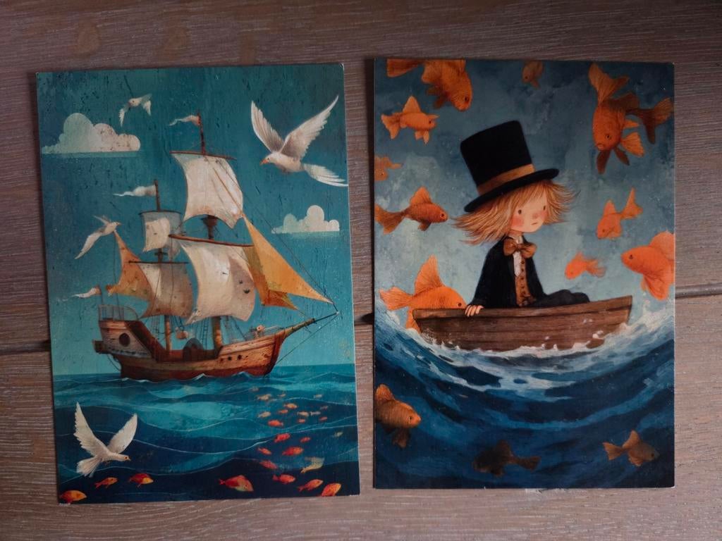 FANTASIE RONDOM WATER 1, Verzamelen, Ophalen, Overige thema's