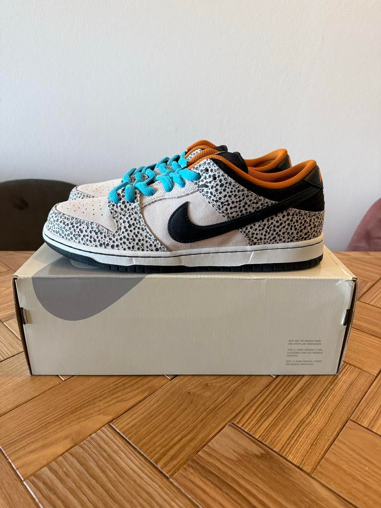 Nike SB Dunk Low Olympic Safari - Maat 45, Overige kleuren, Nieuw, Ophalen of Verzenden, Sneakers of Gympen