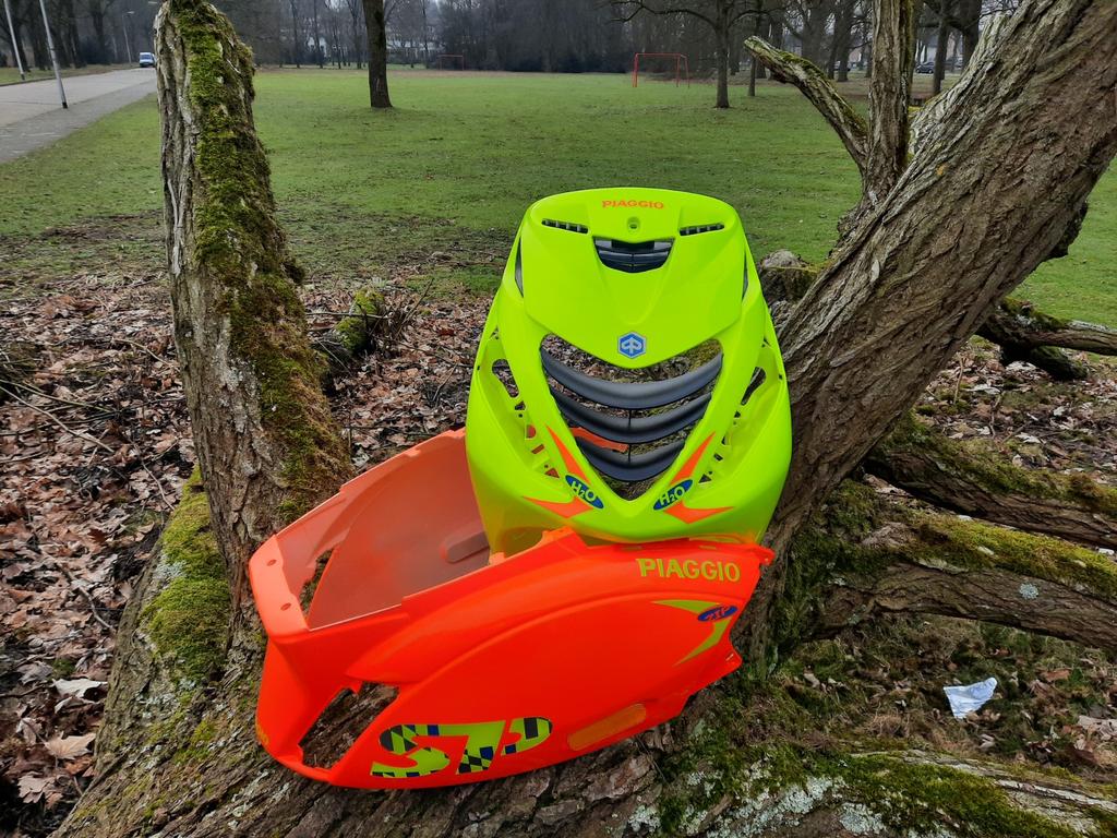 Stickerset Piaggio zip SP fluor 2001, Ophalen of Verzenden