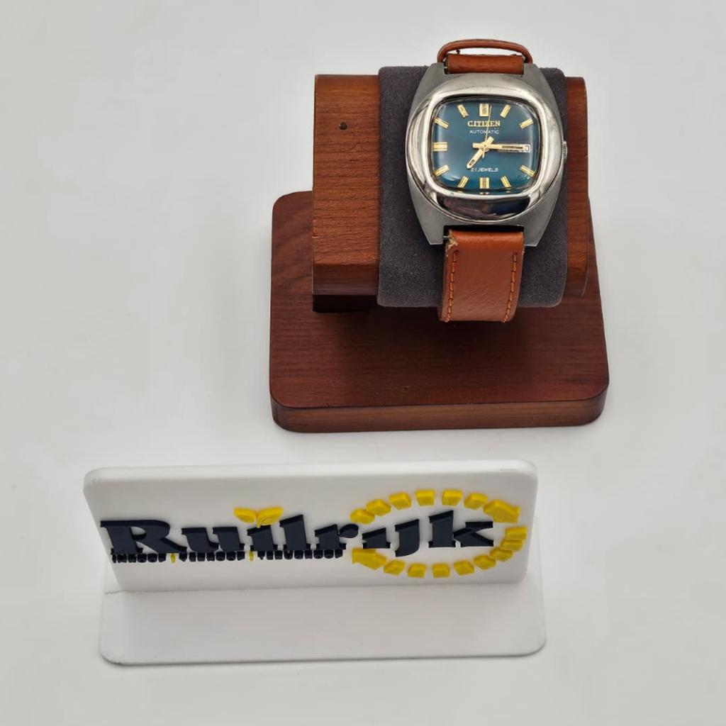 Citizen Automatic Groen 17 jewels vintage 70s horloge, Ruilrijk, Zo goed als nieuw, Info@ruilrijk.nl, Neerstraat 60, 6041 KD Roermond