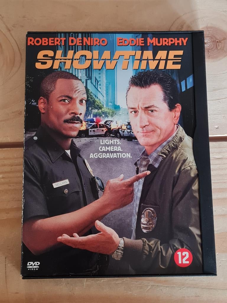 DVD Showtime - Robert De Niro, Eddie Murphy, Vanaf 12 jaar, Ophalen of Verzenden, Zo goed als nieuw, Actie