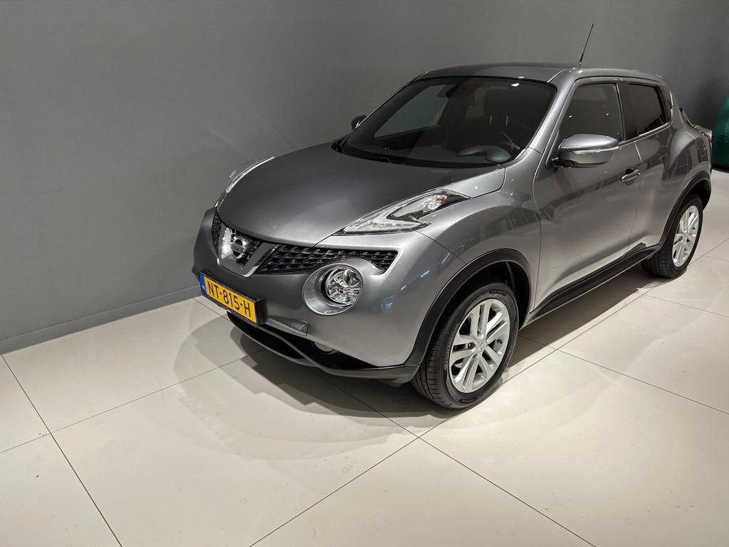 NISSAN Juke 1.6L 117pk CVT 2WD N-Connecta AUTOMAAT, Auto's, Nissan, 12 maanden, Stof, 4 cilinders, 49 €/maand