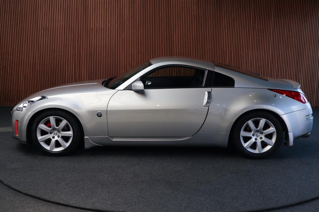 Nissan 350Z 3.5 V6 Aut Leer Bose Climate C. Stoelverwarming, Gebruikt, Zwart, Bedrijf, 2 stoelen