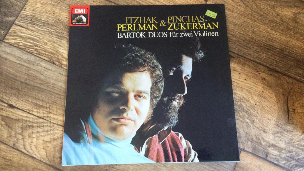 Itzhak Perlman & Pinchas Zukerman - Bartók Duos 2 Violinen, Verzenden, Classicisme, Zo goed als nieuw, 12 inch