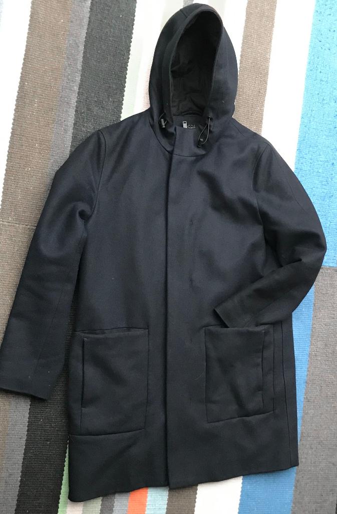 wollen jas COS,als nieuw, Kleding | Heren, Jassen | Winter, Ophalen of Verzenden, Zo goed als nieuw, COS Heren, Maat 48/50 (M)