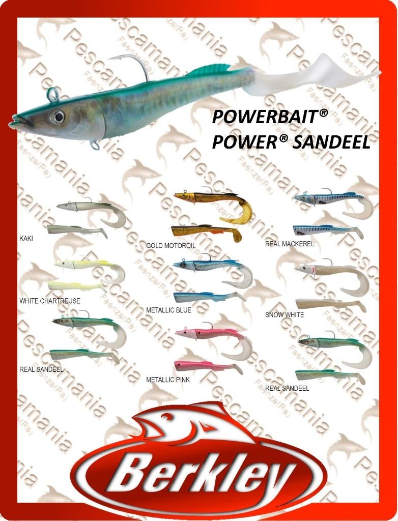 160 grams Power Sandeel (Berkley) Noorwegen....in 7 kleuren!, Tinstraat, Overige typen, Nieuw, Ophalen of Verzenden