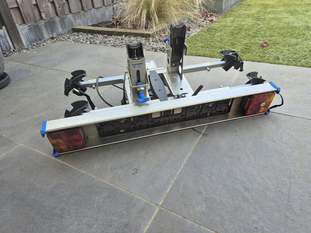 Twinny Load Prestige trekhaak fietsendrager, Ophalen, 2 fietsen, Gebruikt, Trekhaakdrager
