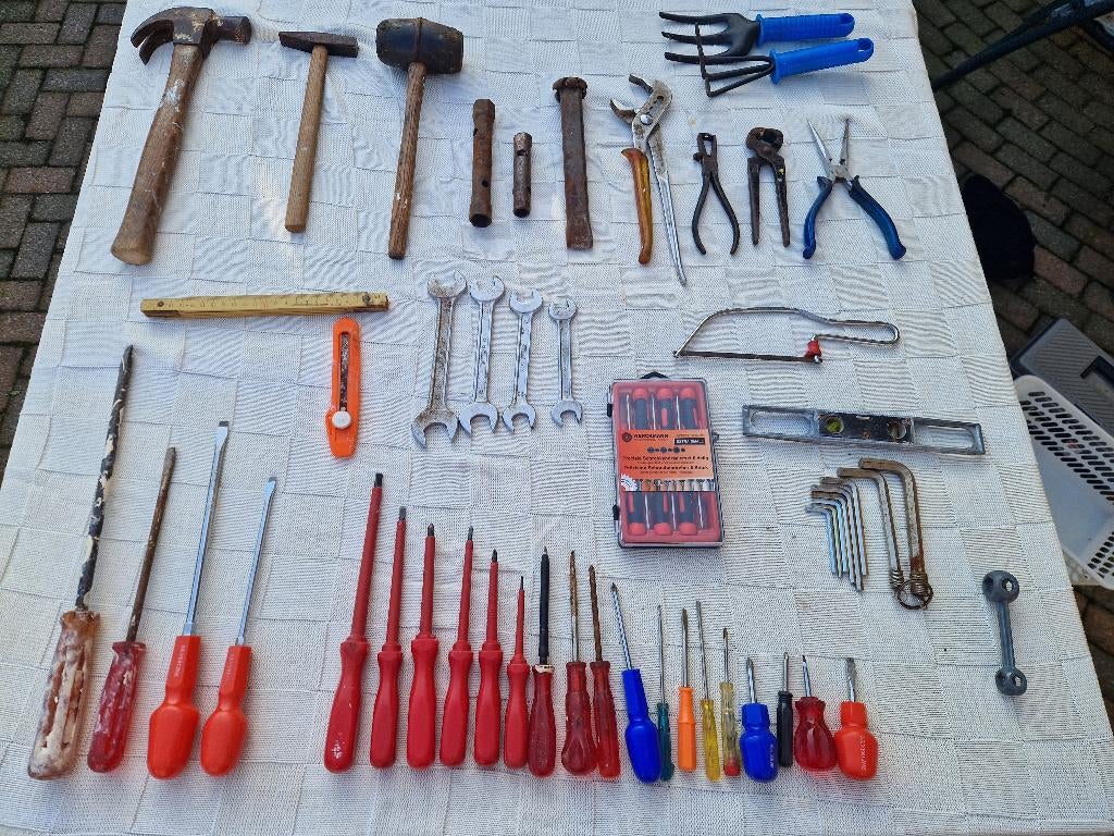 Een partij gereedschap, Ophalen of Verzenden, Gebruikt