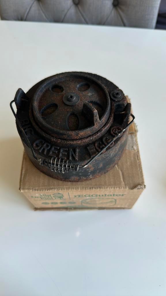 Margietschijf MEDIUM Big Green Egg, Tuin en Terras, Ophalen of Verzenden, Gebruikt