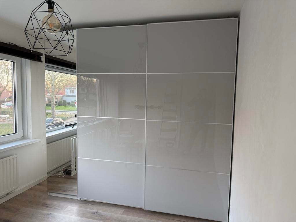 IKEA Pax kast met schuifdeuren, Ophalen, Overige materialen, Gebruikt, 200 cm of meer