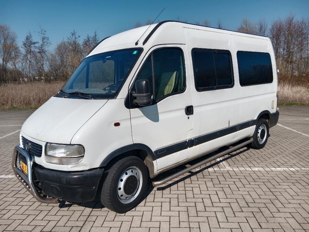 Opel Movano 2002 wit 260 dkm diesel 114 pk APK verlopen, Overige merken, Luifel, 7 tot 12 maanden geleden, Particulier