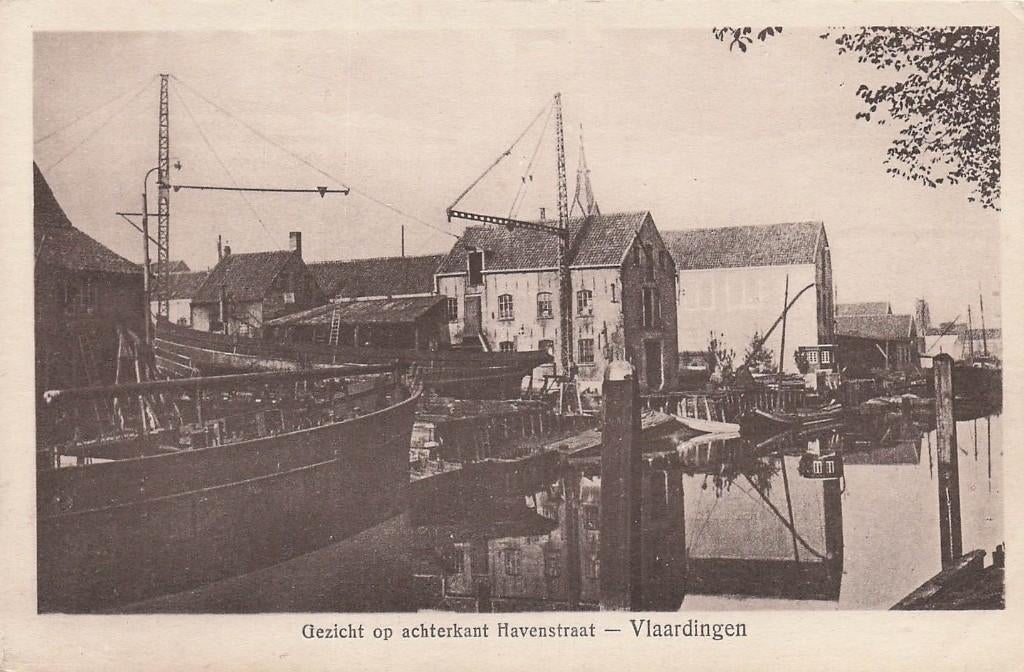 JN1431 Vlaardingen Havenstraat ca 1930, Ophalen of Verzenden, 1920 tot 1940, Ongelopen, Zuid-Holland