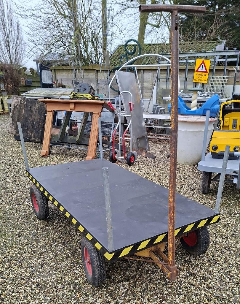 Transportwagen / Handkar, Ophalen, Gebruikt, Transportkar, 100 liter of meer