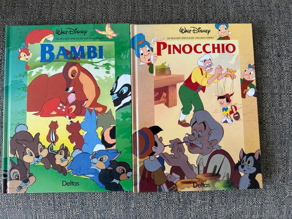 Disney Boekjes: Bambi & Pinocchio in Nieuwstaat, Boeken, Ophalen of Verzenden, Nieuw, Sprookjes