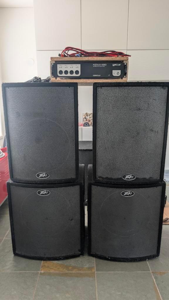 Amplificateur Stéréo Ecler HSA2-400ES 2x400W 100V – Entrées XLR, Sorties Euroblock, Occasion