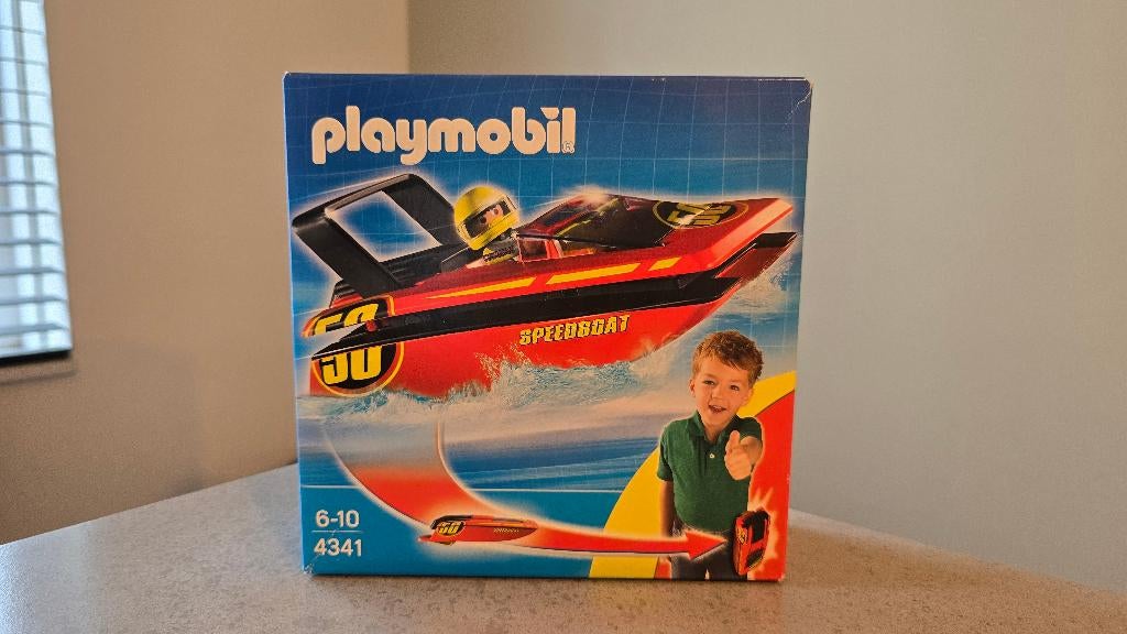 Playmobil 4341 Click and Go Speedboot nieuw in doos, Ophalen of Verzenden, Nieuw, Complete set