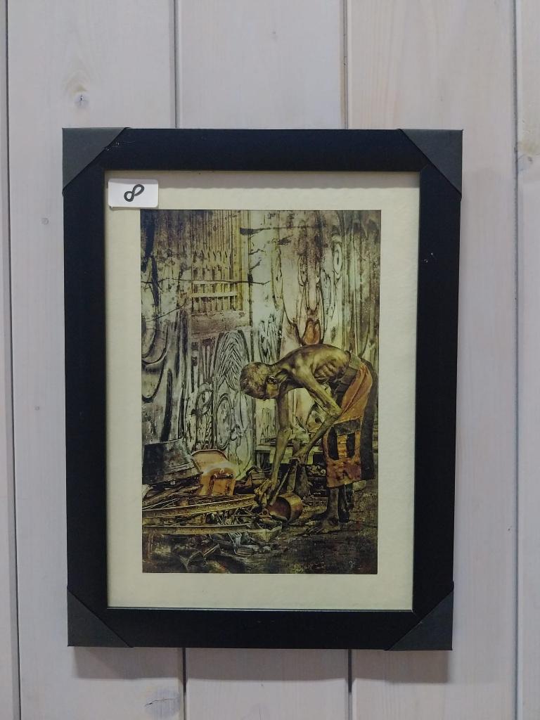 Indonesische schilderijen (gedrukt), Antiek en Kunst, Kunst | Schilderijen | Klassiek, Ophalen