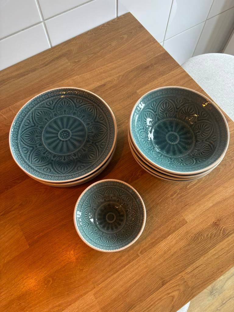 Servies Xenos, Ophalen of Verzenden, Zo goed als nieuw, Bord(en), Overige stijlen