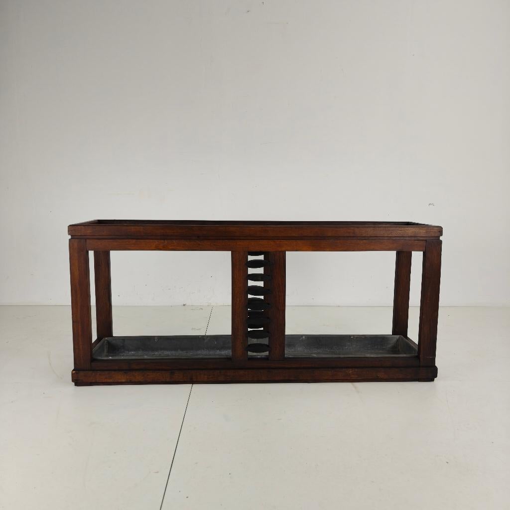 Art Deco Amsterdamse School parapluhouder, jaren 1920, Antiek en Kunst, Antiek | Woonaccessoires, Ophalen of Verzenden