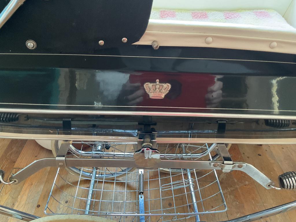 Vintage kinderwagen van het merk Van Delft, Kinderen en Baby's, Kinderwagens en Combinaties, Ophalen, Gebruikt, Kinderwagen, Overige merken