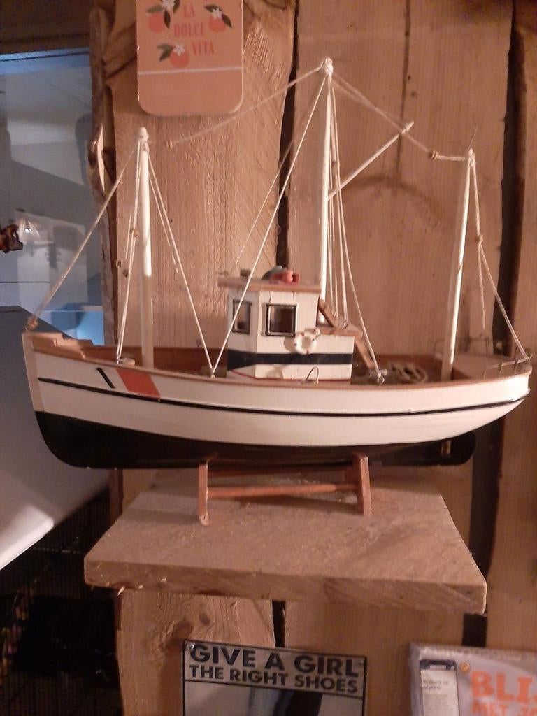 Modelbouw vissersboot, Ophalen of Verzenden