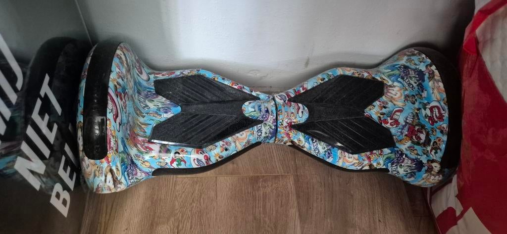 Hoverboard met diverse prints, Ophalen, Gebruikt, Gewone step