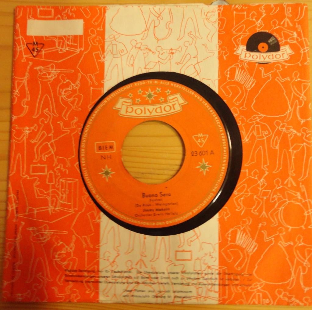 Jimmy Makulis > Buona Sera, Cd's en Dvd's, Vinyl Singles, Gebruikt, 7 inch, Single, Ophalen of Verzenden