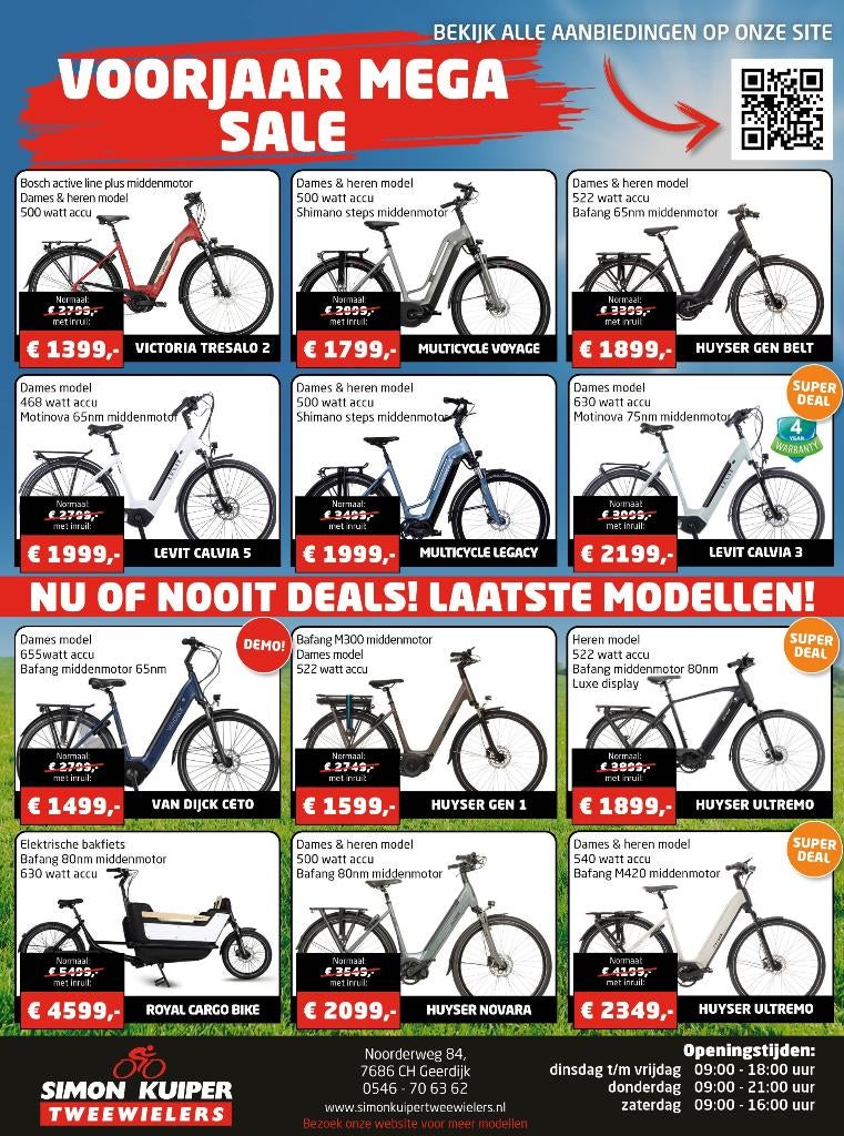 Voorjaar MEGA SALE!!!    OP=OP, Ophalen of Verzenden, Nieuw, Overige merken