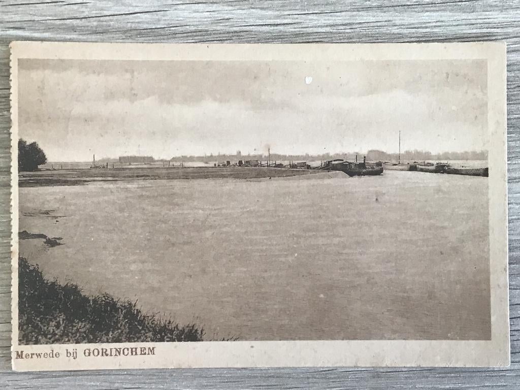 Gorinchem Merwede 1921, Verzamelen, Ansichtkaarten | Nederland, Verzenden, 1920 tot 1940, Gelopen, Zuid-Holland
