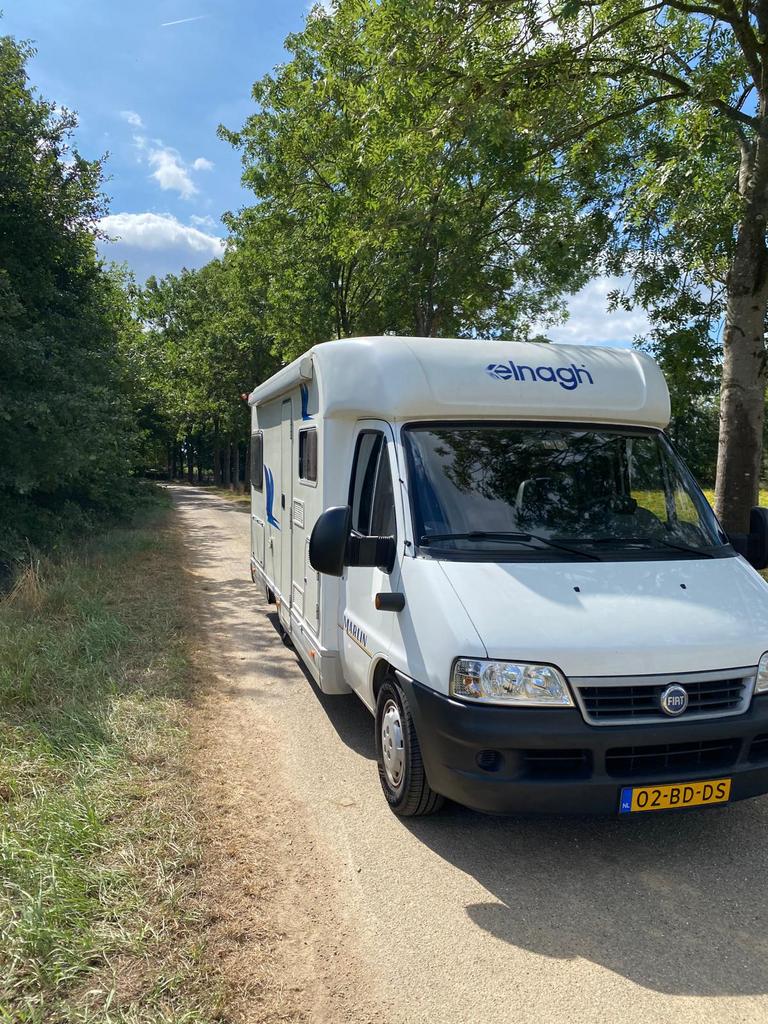 Fiat Ducato Elnagh Marlin 2.8JTD 2002 halfintegraal, Caravans en Kamperen, Campers, Overige merken, Ringverwarming, Fiat, 7 tot 12 maanden geleden