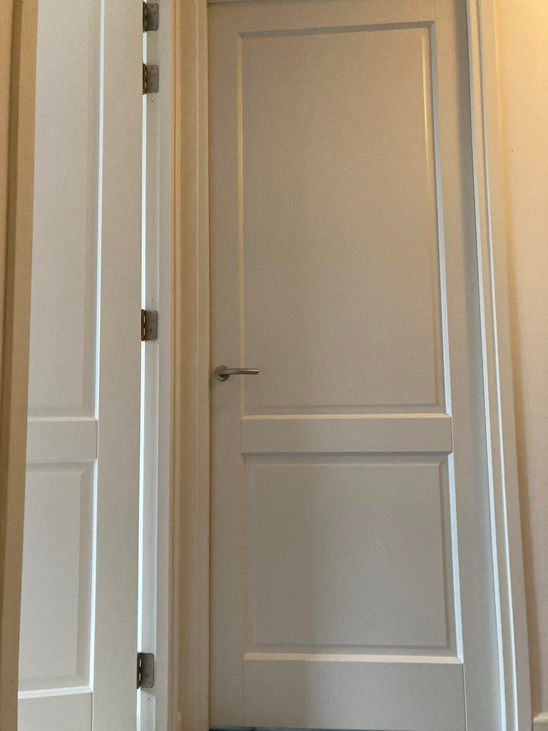 Houten binnendeur met bossing GRATIS op te halen, Ophalen, 80 tot 100 cm, 215 cm of meer, Binnendeur