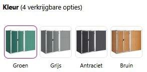 Tuinhuis tuinschuur tuinkast staal GRATIS BEZORGD!, Verzenden, Nvt, Nvt, Nvt