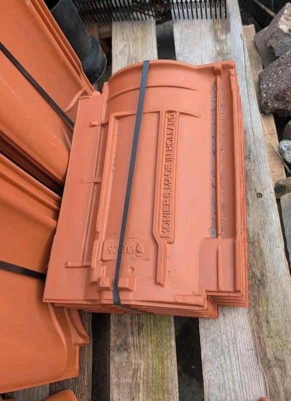 Monier VH Variabel Natuurrood Dakpannen Per 5, Ophalen, Steen of Klei, Nieuw, 15 m² of meer