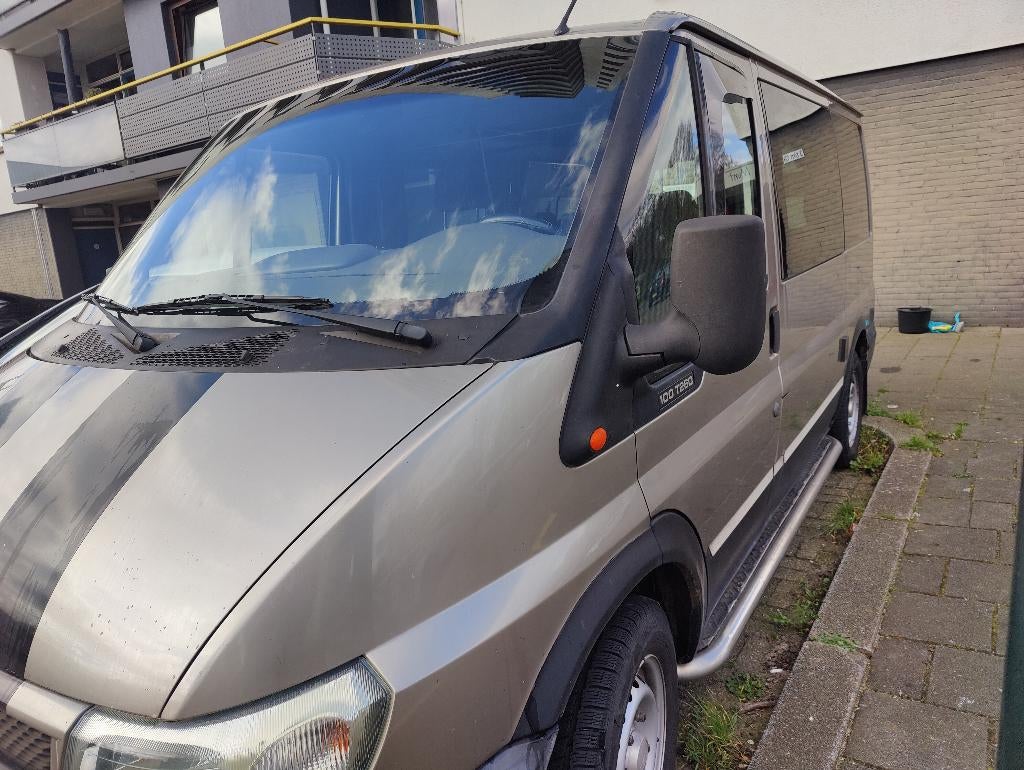 Camper Ford Transit zelfbouw, Buscamper of Camperbus, Tot en met 2, Particulier, Ford