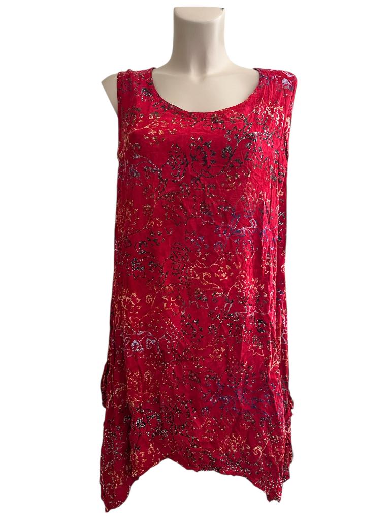 Normal Crazy jurk One Size, Maat 38/40 (M), Ophalen of Verzenden, Zo goed als nieuw, Rood