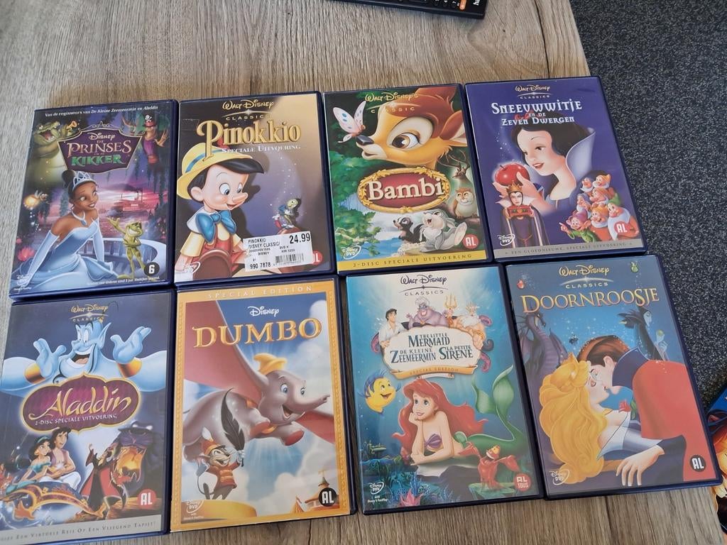 Walt Disney dvd's  veel verschillende zie alle foto's, Alle leeftijden, Ophalen of Verzenden, Zo goed als nieuw