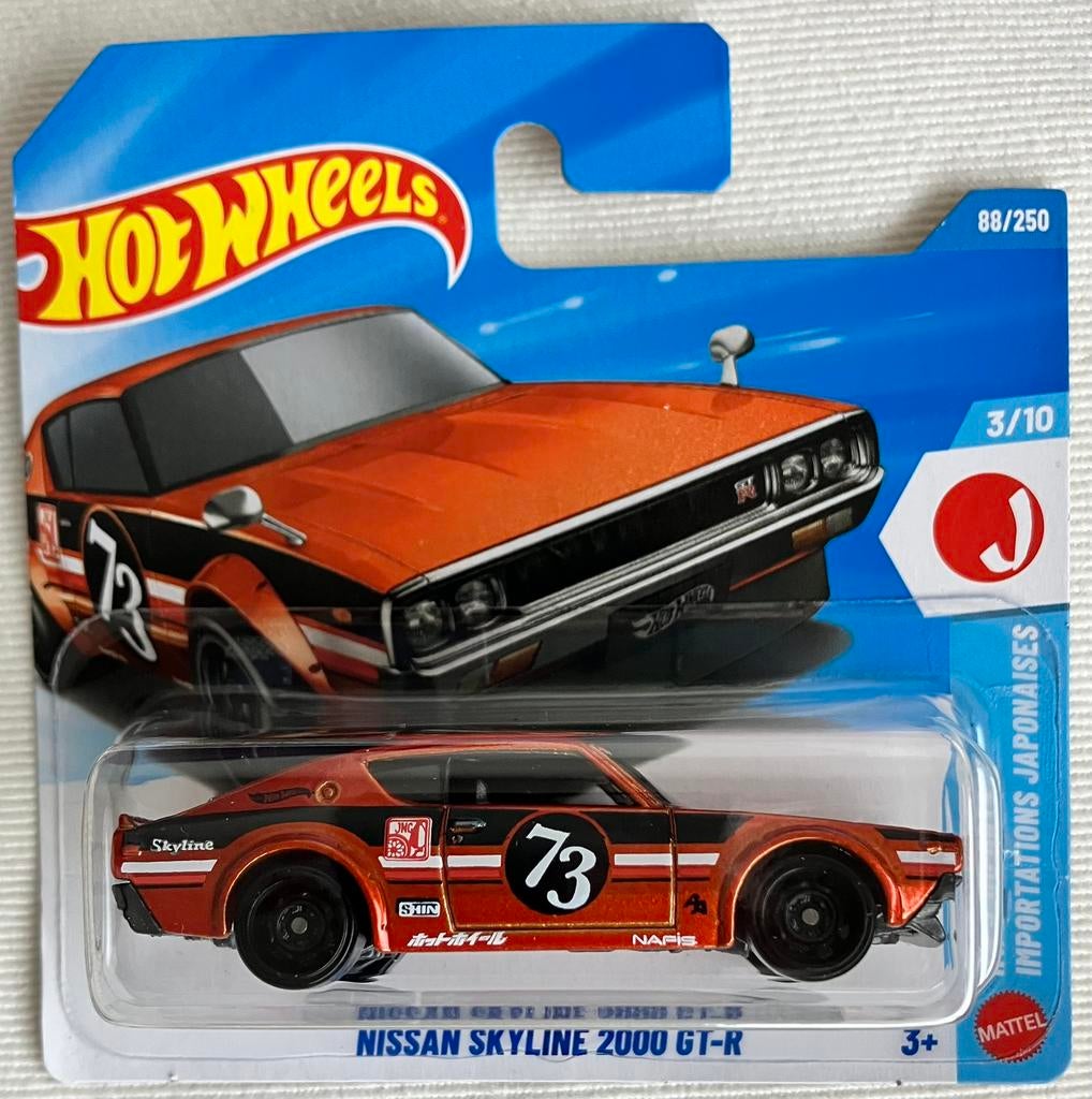 Hot Wheels Nissan Skyline 2000GT-R Hotwheels, Ophalen of Verzenden, Nieuw, Auto